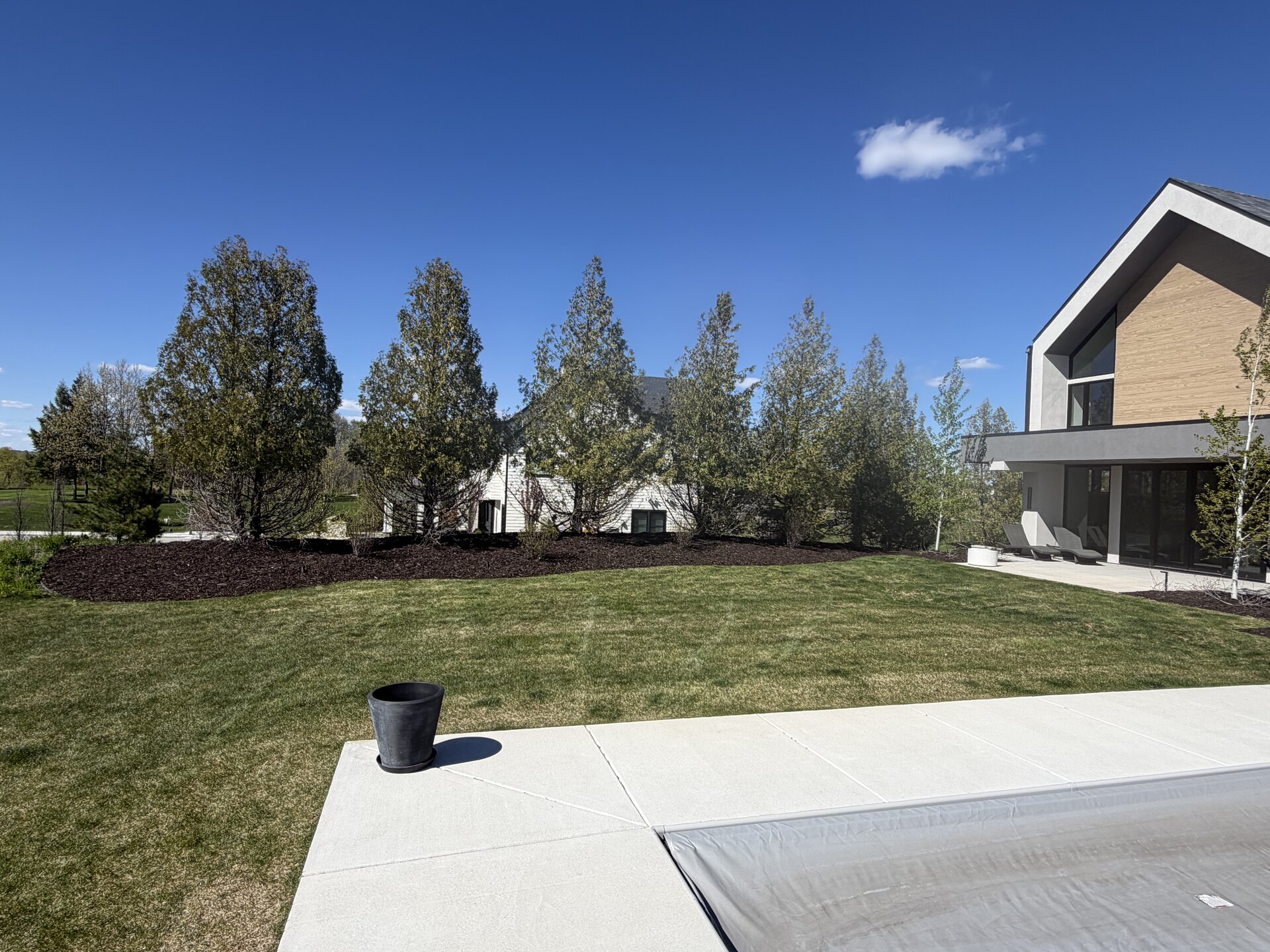 Mulching example